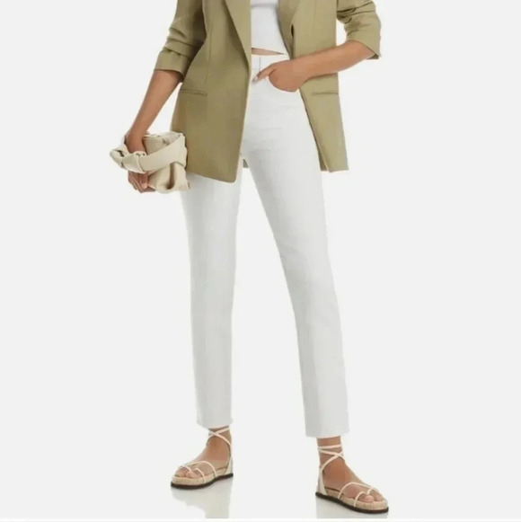 Rag & Bone High-Rise Slim Straight Leg Jeans(24) - Picture 1 of 14